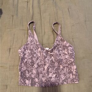 lululemon athletica Lavender Snake Print Camisole